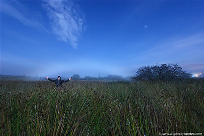 Lunar Fog Bow On Glenshane Pass - October 9th 2014